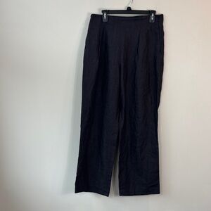 Mossimo Dutti linen wide leg Black Pants